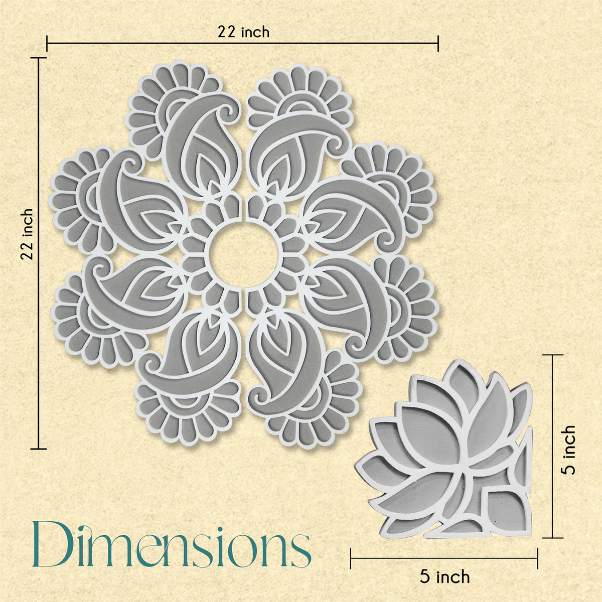 Mukund Design -Rangoli Template