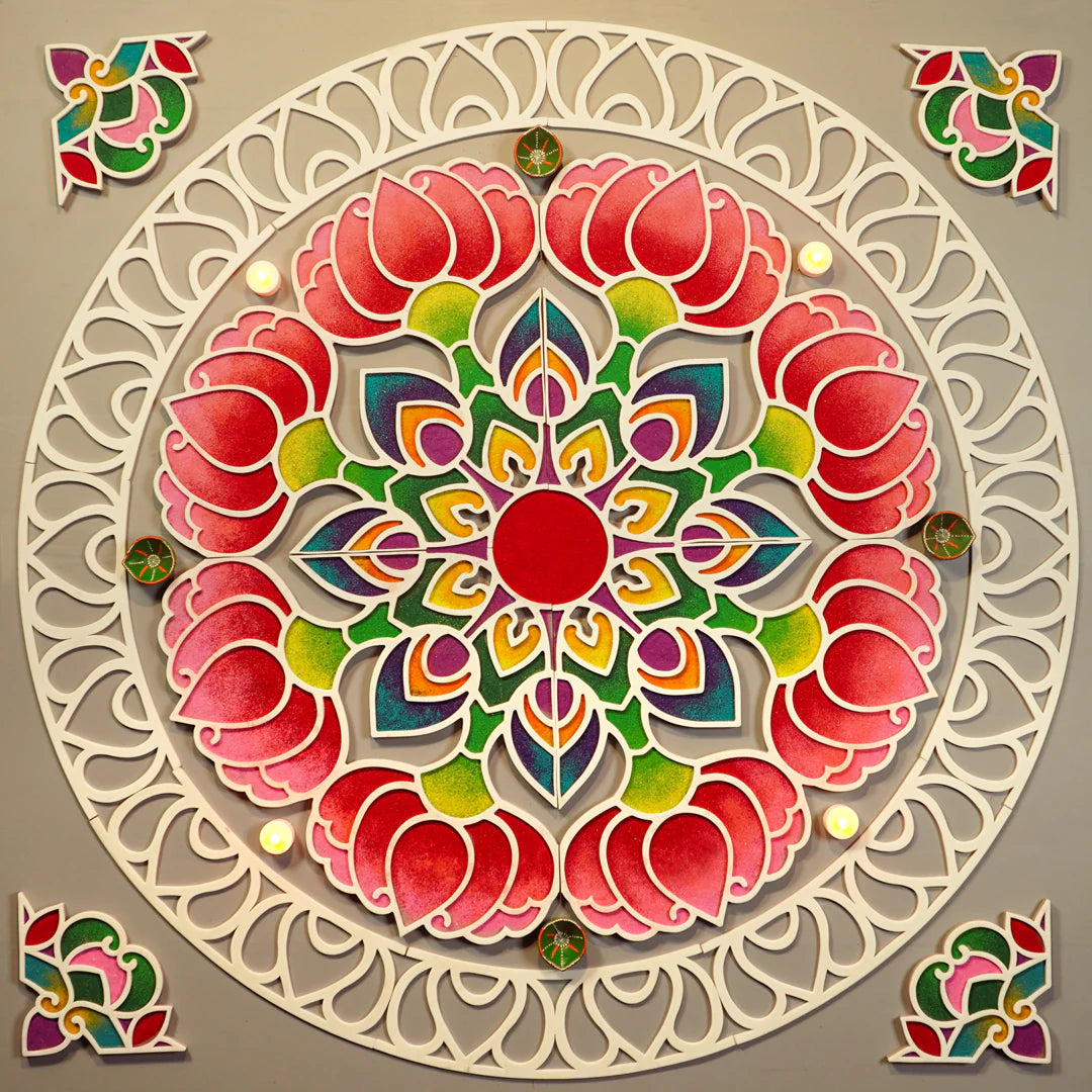 Bhavy Design -Rangoli Template