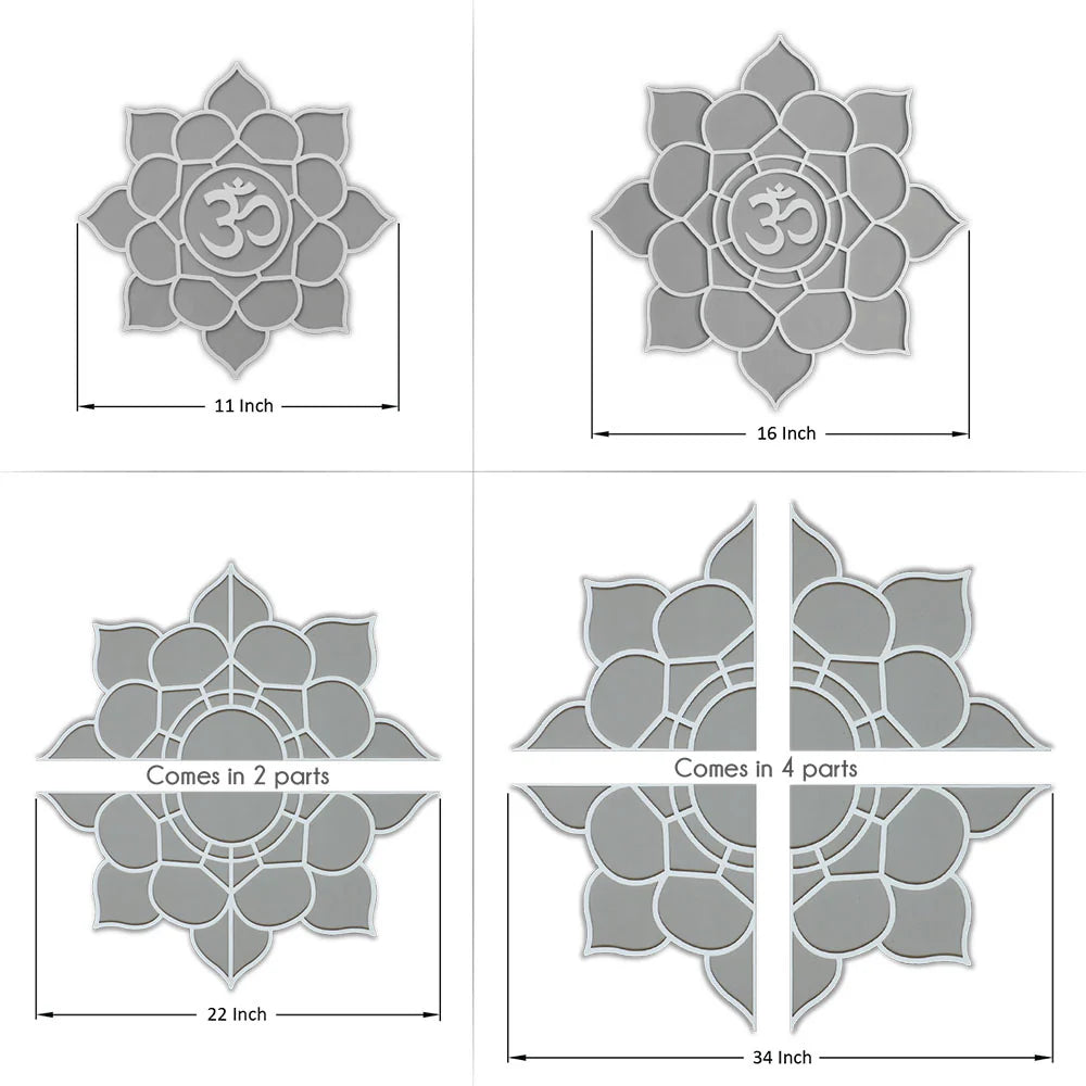 Siddhi Rangoli Stencil