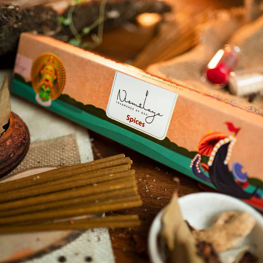 Nirmalaya Spices Incense - From the Backwaters of Kerala - 40 Sticks