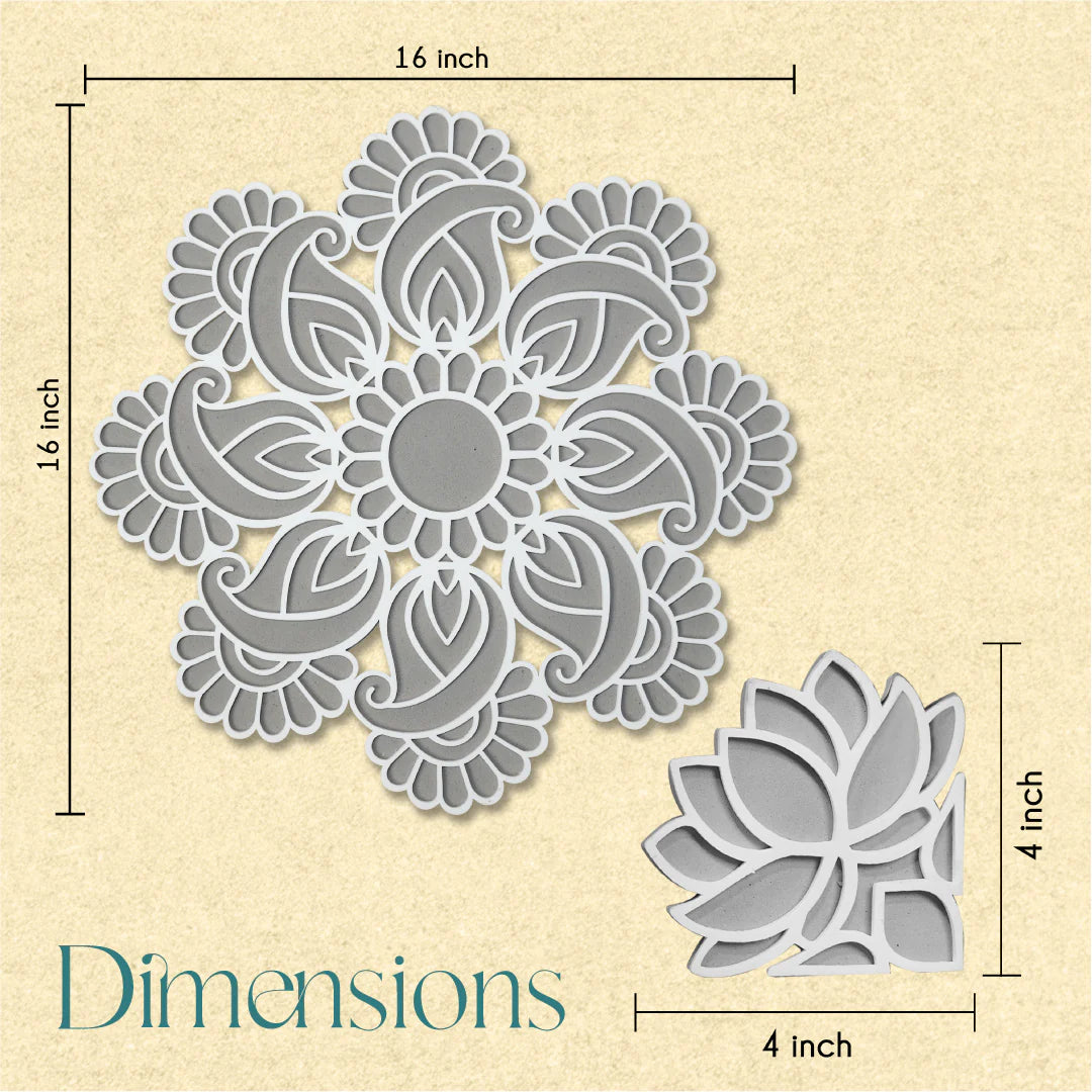 Mukund Design -Rangoli Template