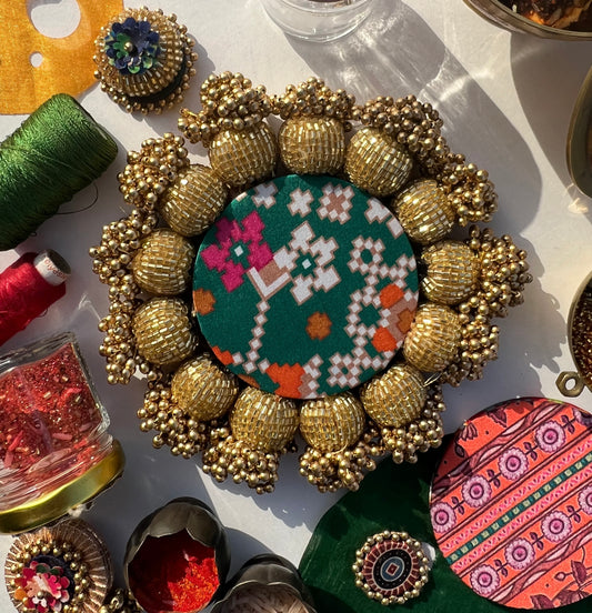 Spherical Glass Bead Mini Pallets - Set of 2