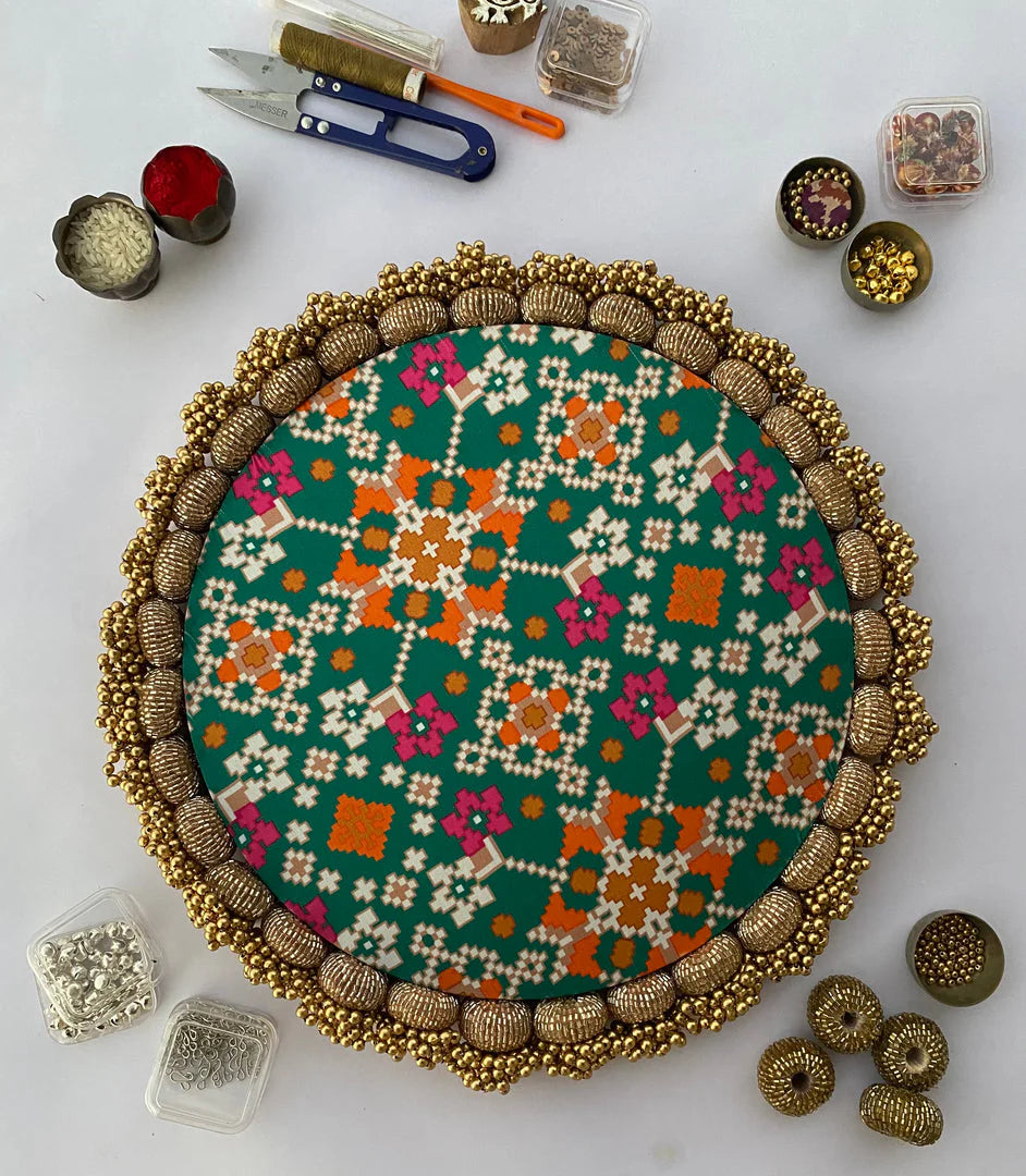 Basic Glass Bead Rangoli