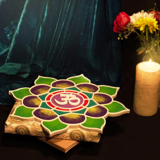 Siddhi Rangoli Stencil