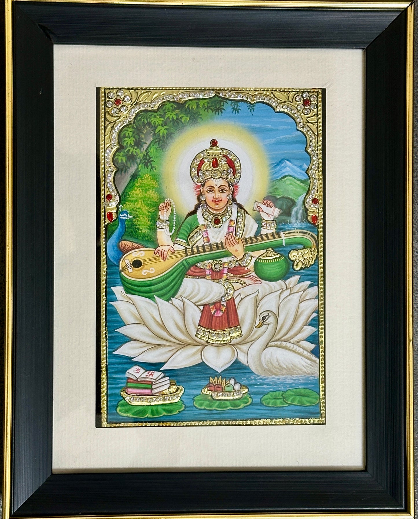 Maa Saraswati Painting