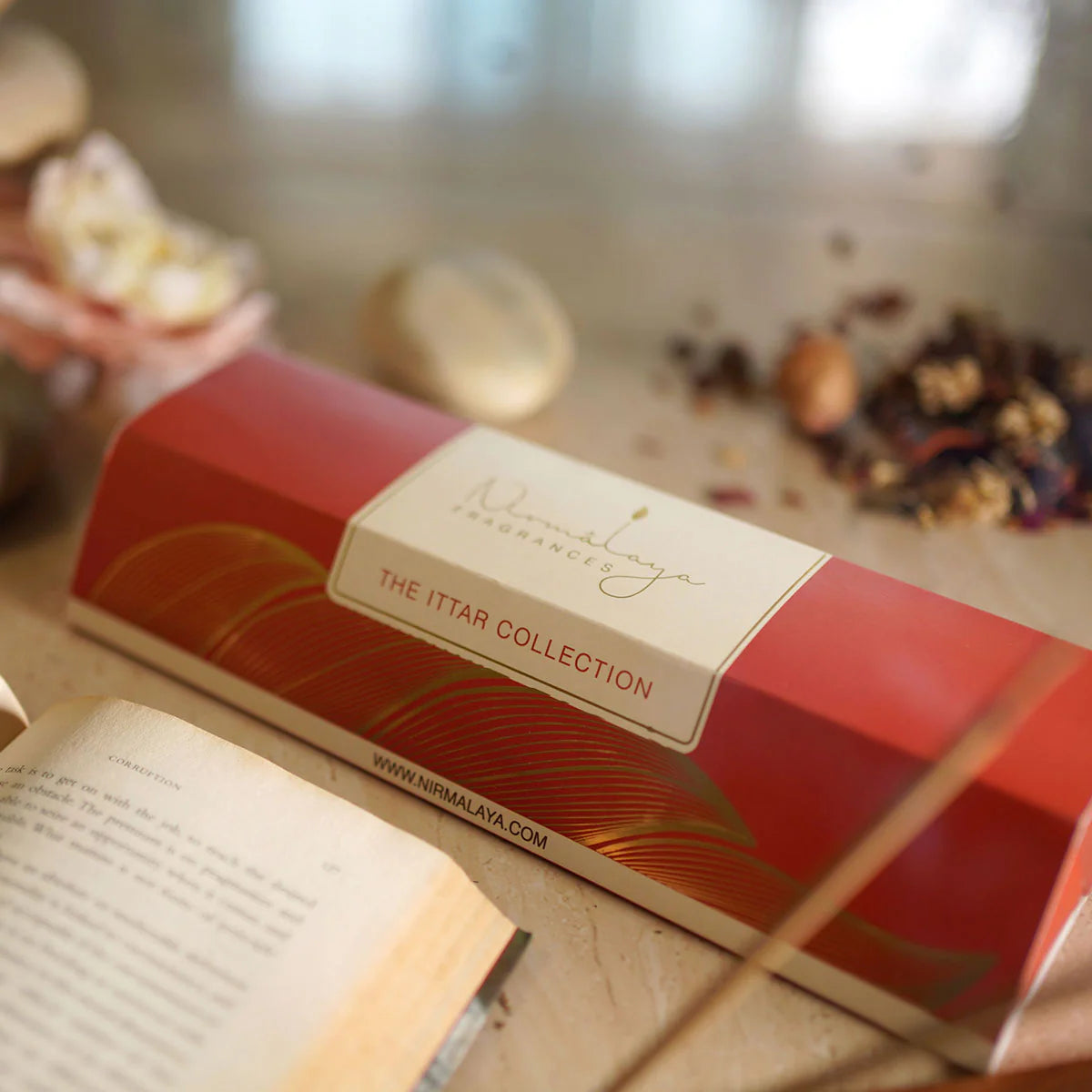 Nirmalaya - The Ittar Incense Sticks Collection - 3 Fragrances - 120 Sticks