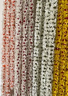 Fabric Flower Strings - Set of 5