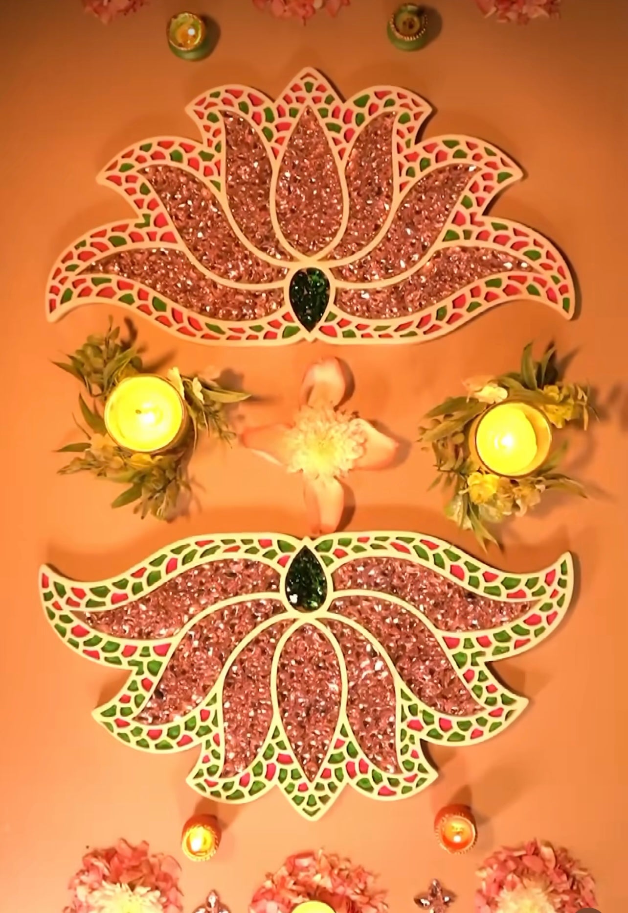 Lakshmi Rangoli - Set of 2