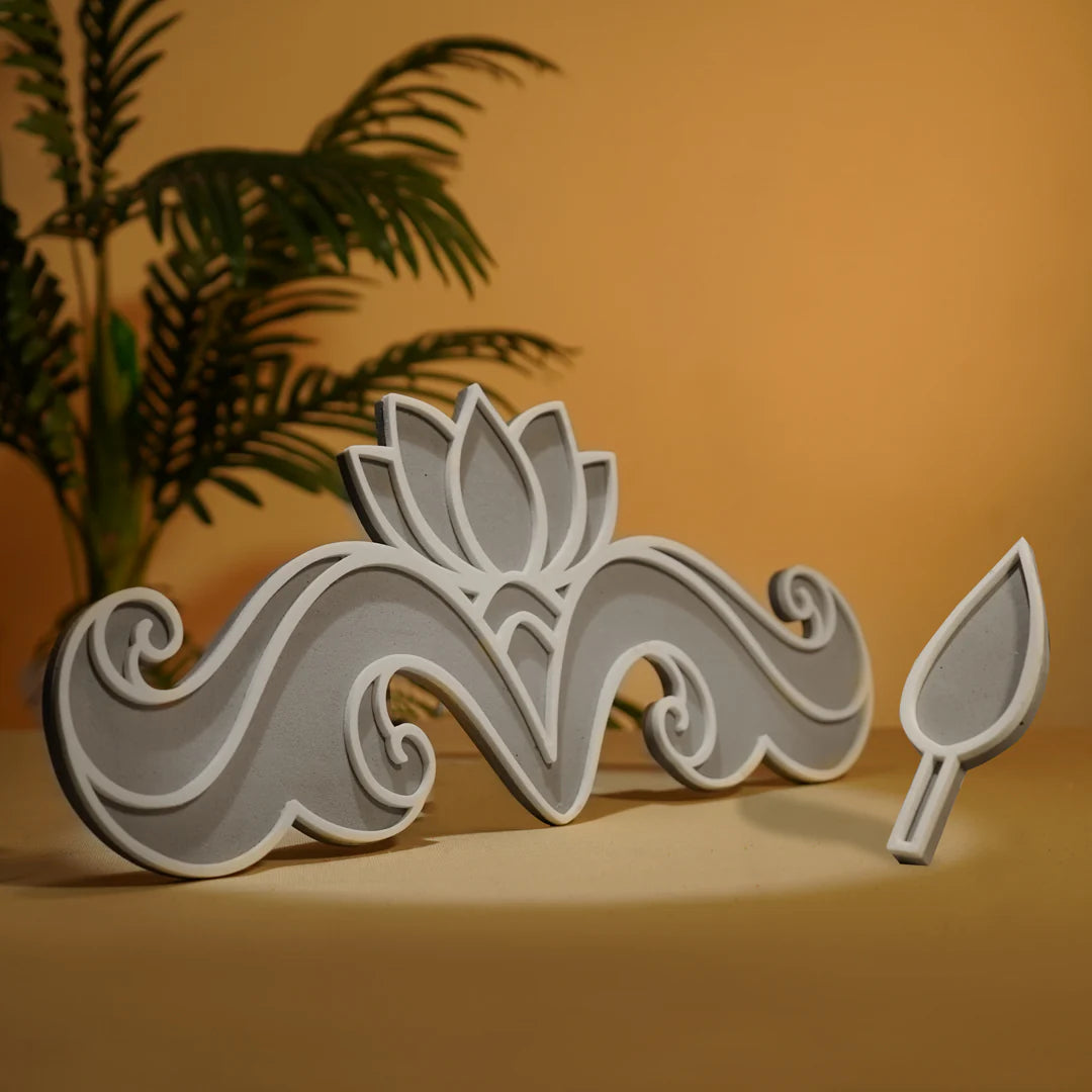 Kamal Border - Set of 6 Rangoli Stencils