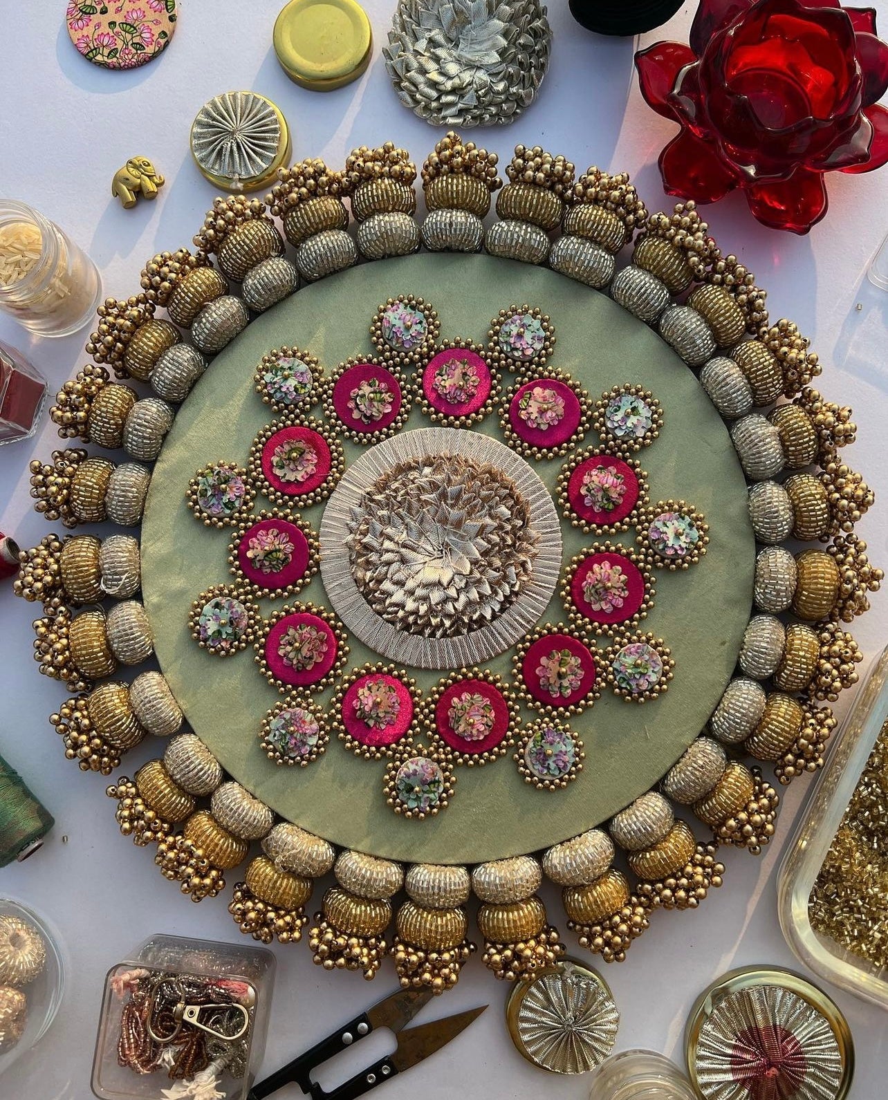 Mandala Chaandbali Platter