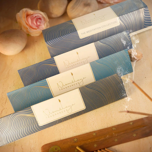 The Meditation Incense Collection - 3 Fragrances - 120 Sticks