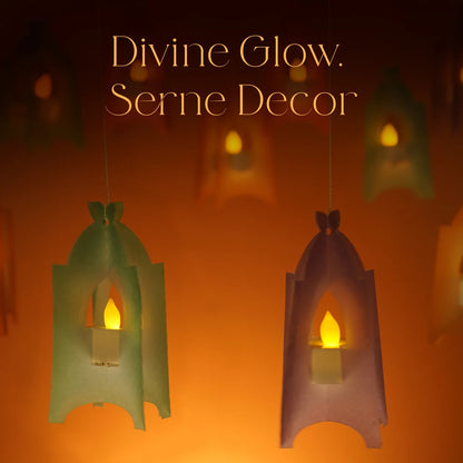 Deep Shikha – Wall Lanterns Decor (Set of 6)