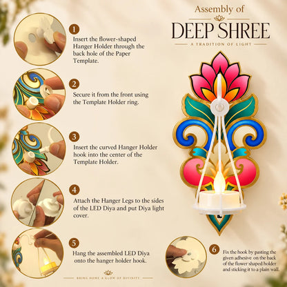 Deep Shree - Bael – Traditional Wall Decor (Set of 12)