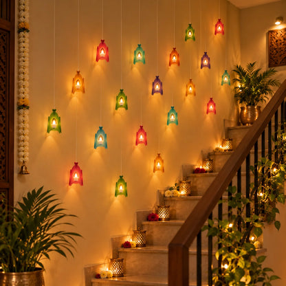 Deep Shikha – Wall Lanterns Decor (Set of 6)