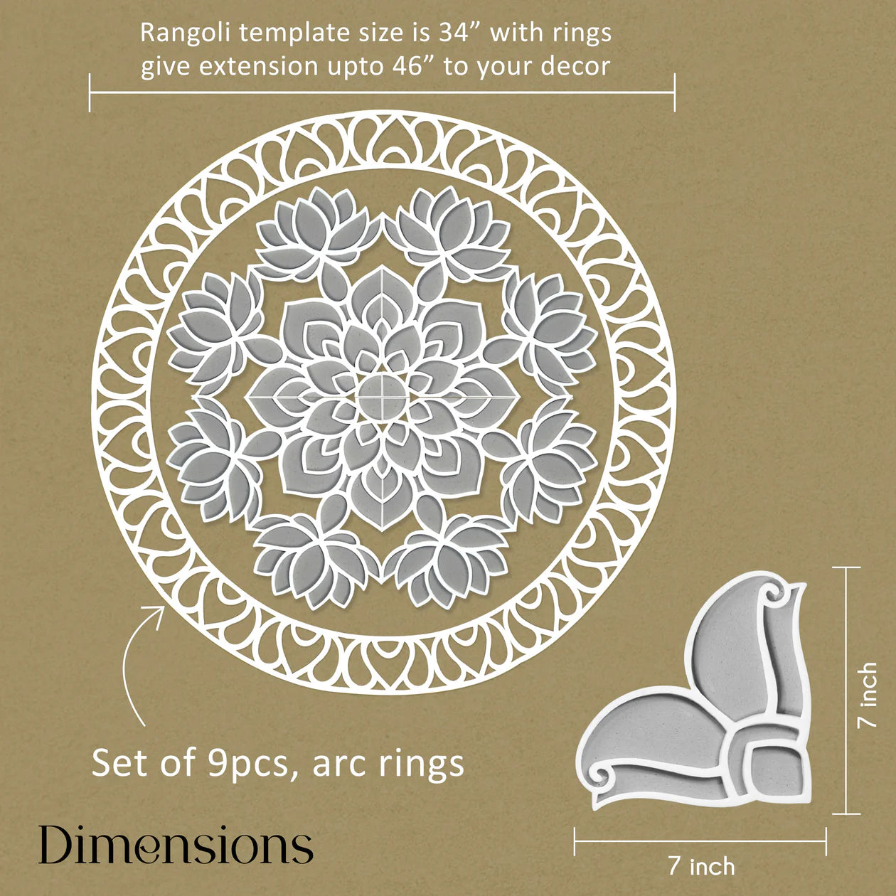 Nity Design - Rangoli Template