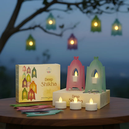 Deep Shikha – Wall Lanterns Decor (Set of 6)