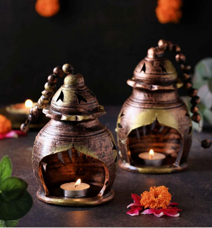 Terracotta Hanging Lamp