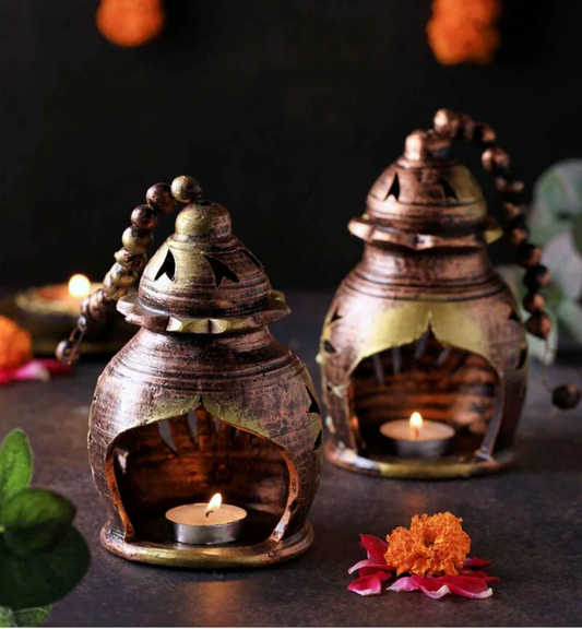 Terracotta Hanging Lamp