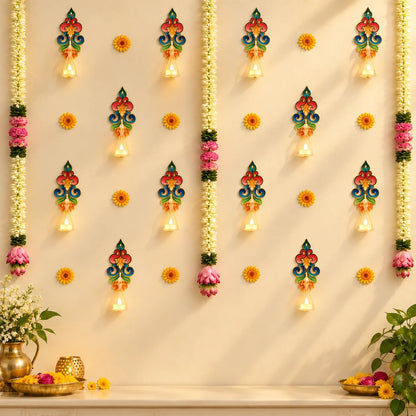 Deep Shree - Bael – Traditional Wall Decor (Set of 12)