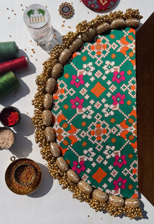 Glass Beaded Arc Rangoli