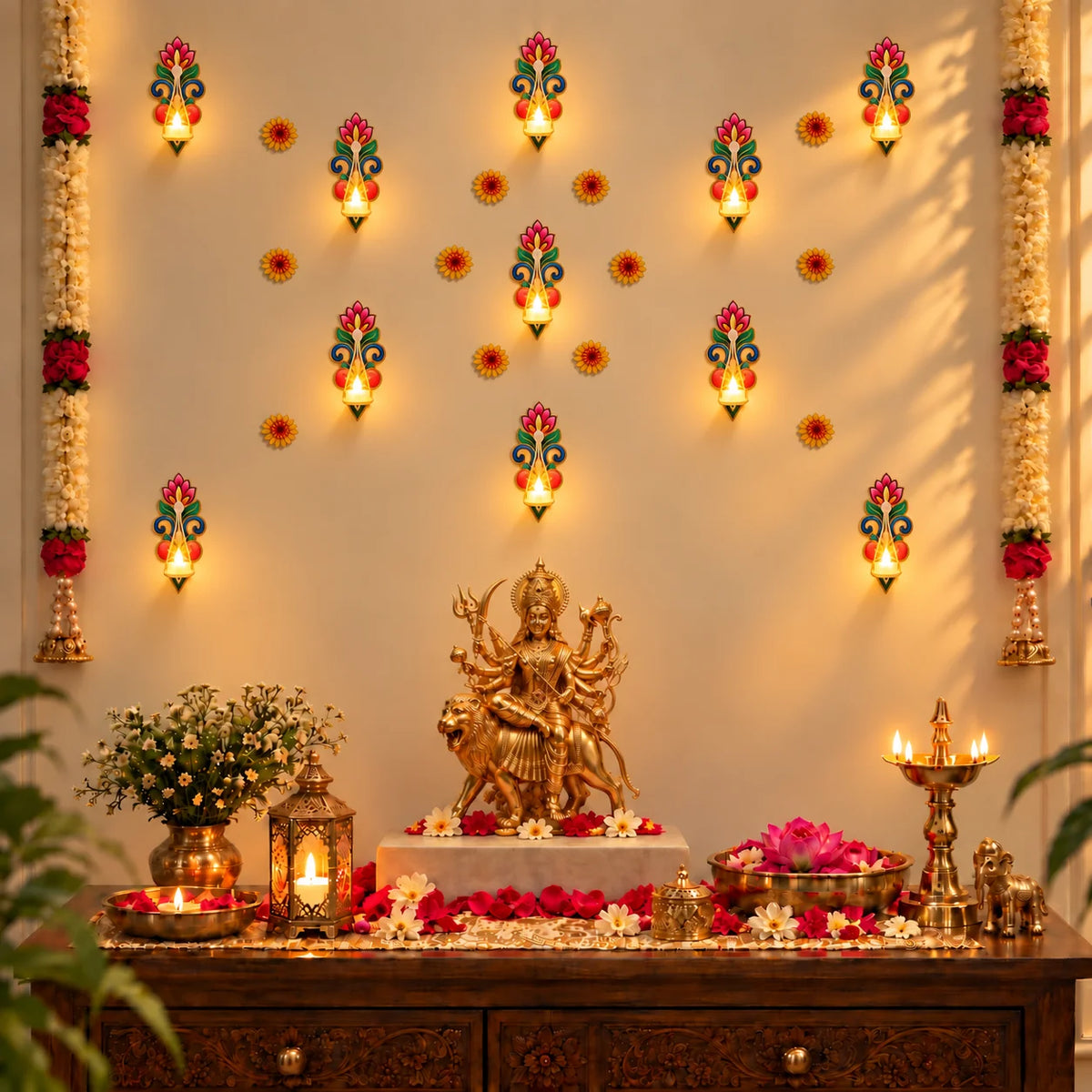 Deep Shree - Bael – Traditional Wall Decor (Set of 12)