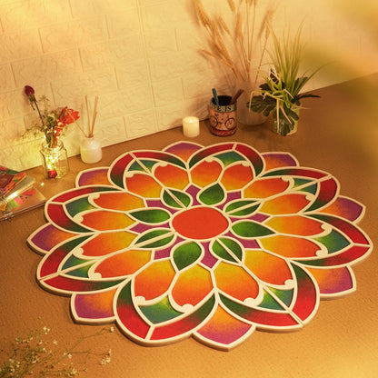 Riddhi Rangoli Stencil