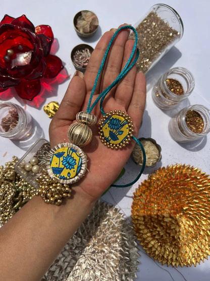 Handmade Rakhi & Lumba Sets