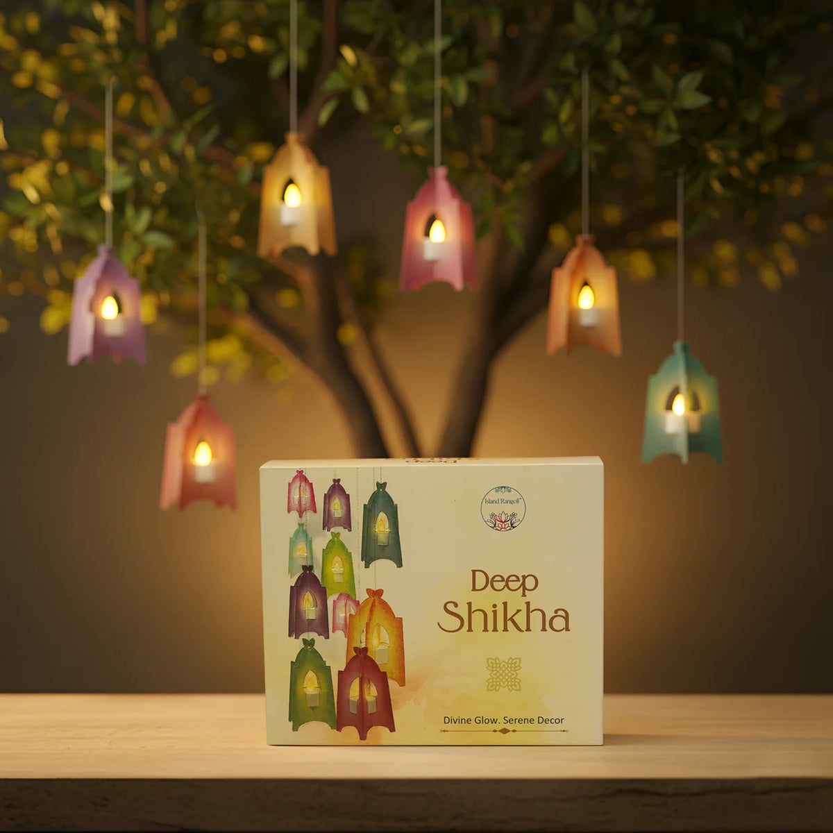 Deep Shikha – Wall Lanterns Decor (Set of 6)