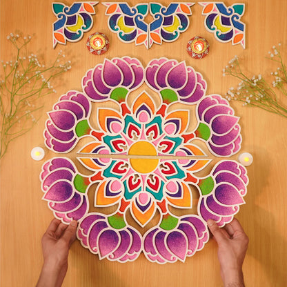 Bhavy Design -Rangoli Template